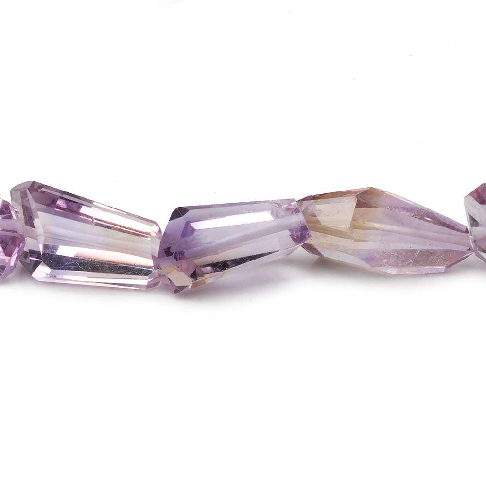 13x10-20x9mm Ametrine Faceted Nugget Beads 17 inches 26 pieces AA