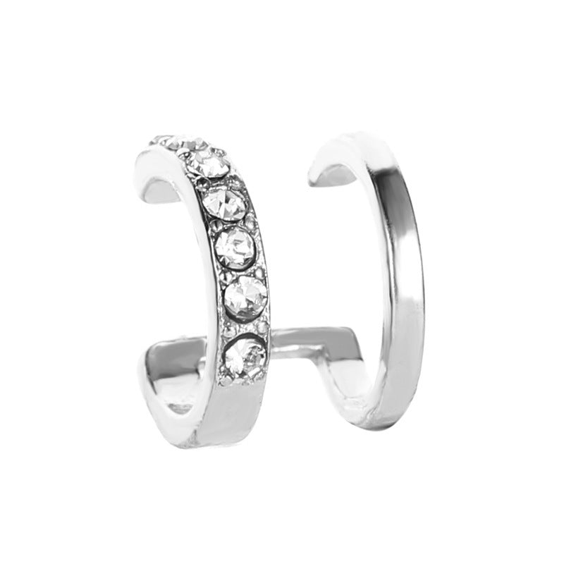 Women's Geometric Clips Retro Minimalist Creative Design Ear Clip