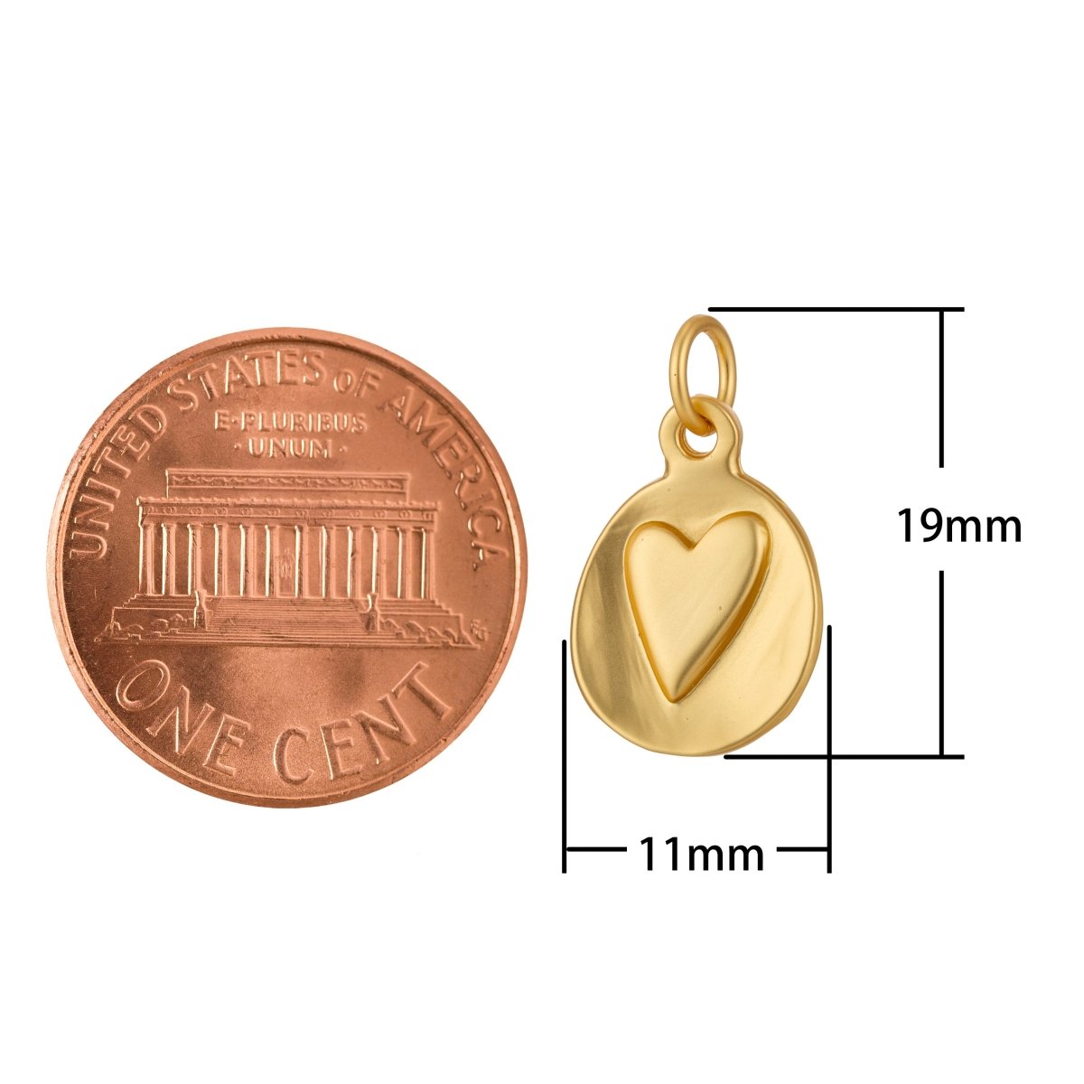 18k Gold FIlled Heart Imprint Circle Medallion Coin Charm Mother Daughter Sisters Best Friend Necklace Bracelet Earring Pendant C-483