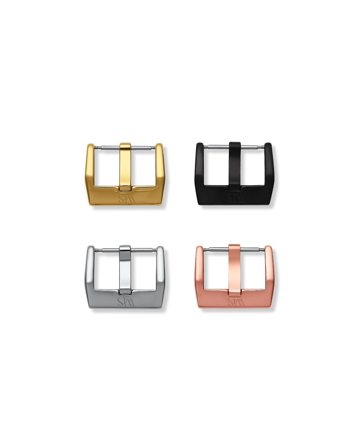Salmon Red Rubber Strap 22mm
