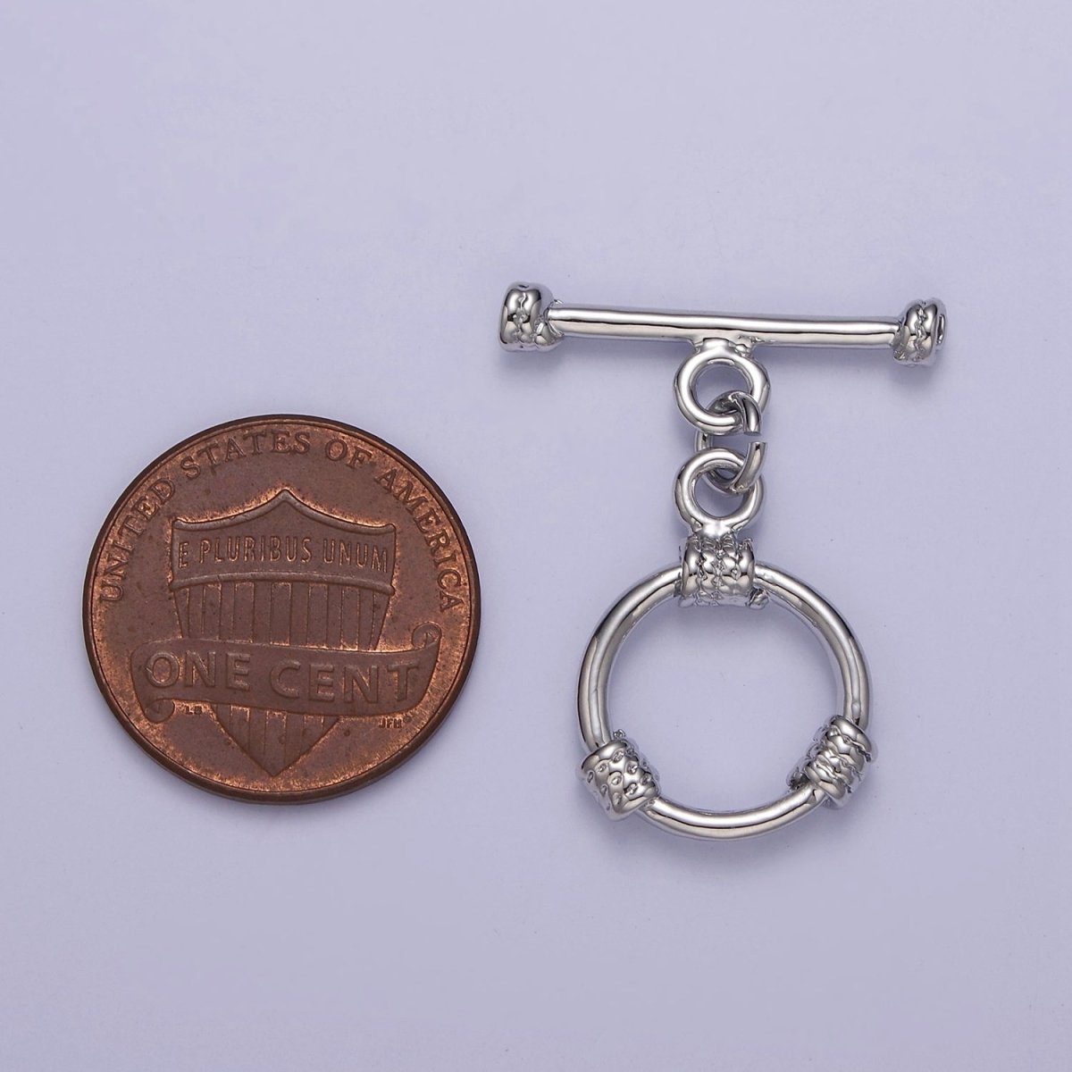 24k Gold Filled Round Toggle Clasp, Jewelry Clasp OT Clasp Findings L-693 L-694 L-695