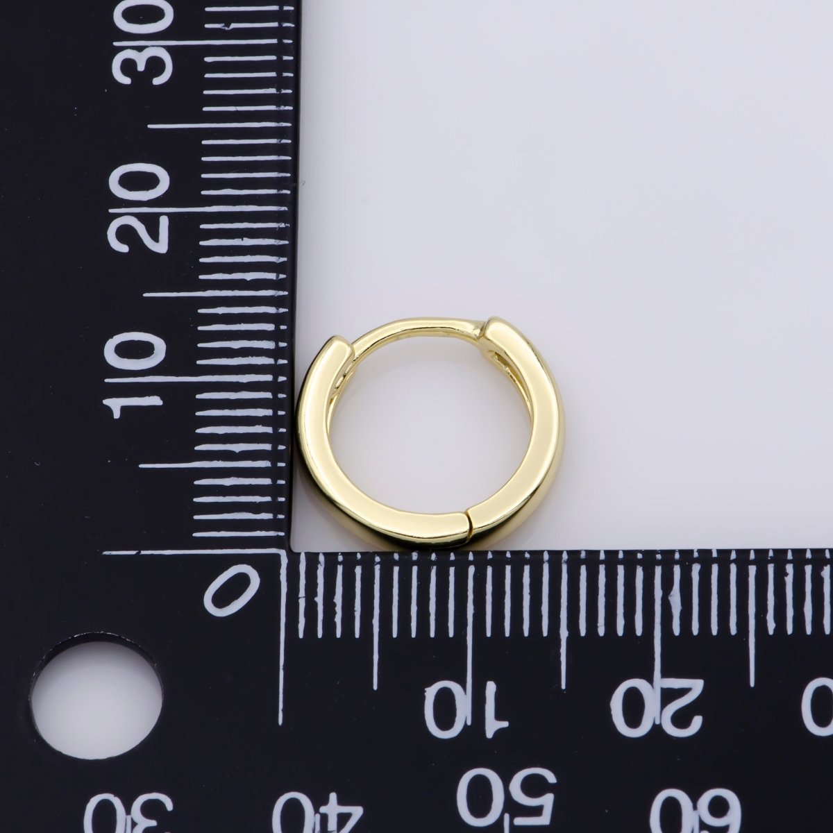 24k Vermeil Gold Earrings, Hoop Earrings, Small Hoop, Huggies Earring, Gift for Her, Earrings for Women, Everyday Wear Earrings K-755