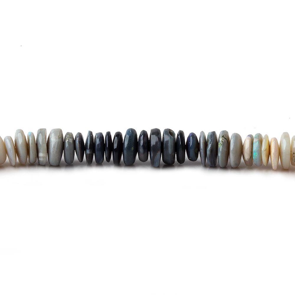 4-5mm Australian Opal Plain Heshi Beads 18 inch 290 pieces A