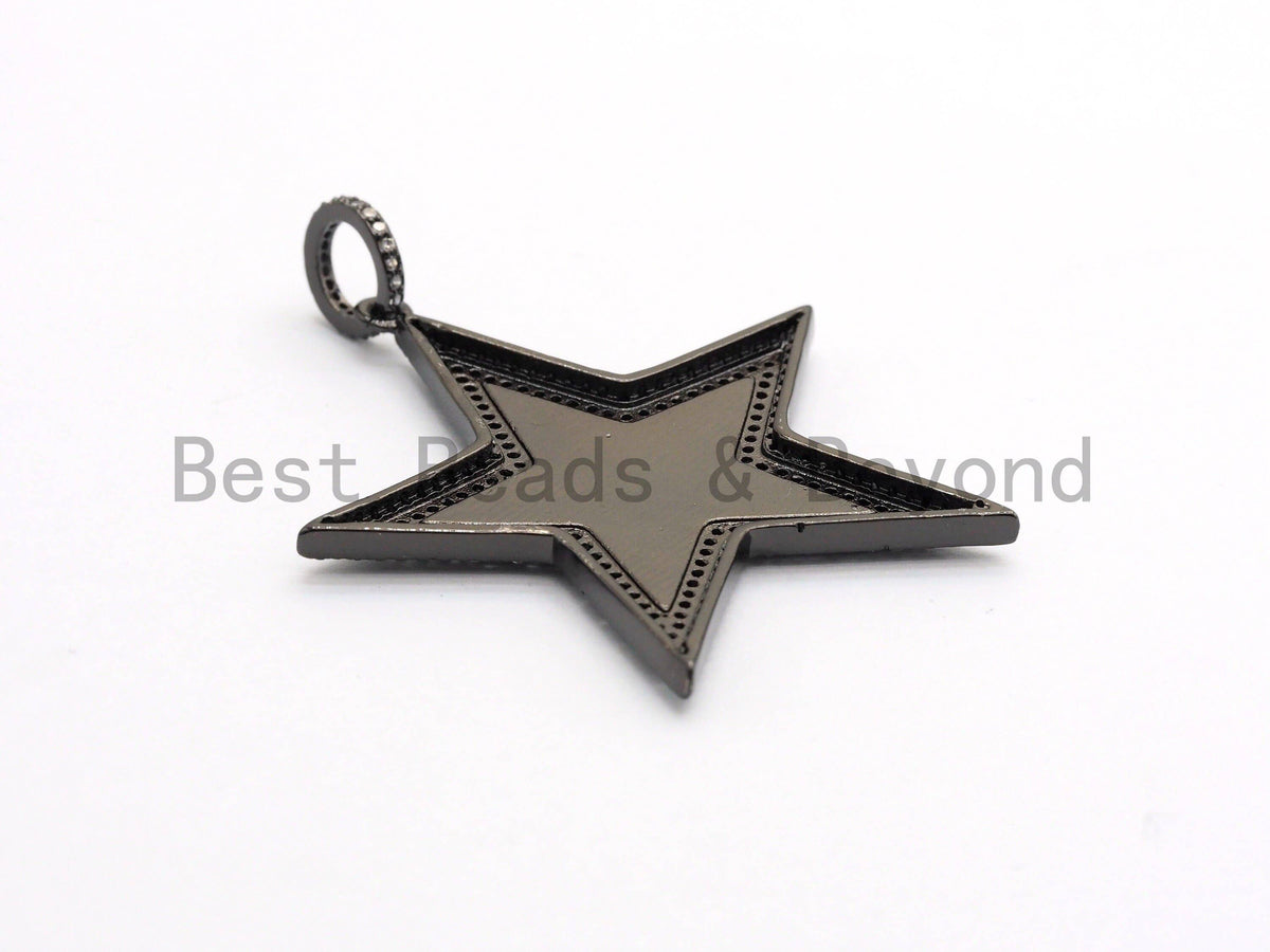 Large Enamel Colorful Star Shape Pendant, sku#F622