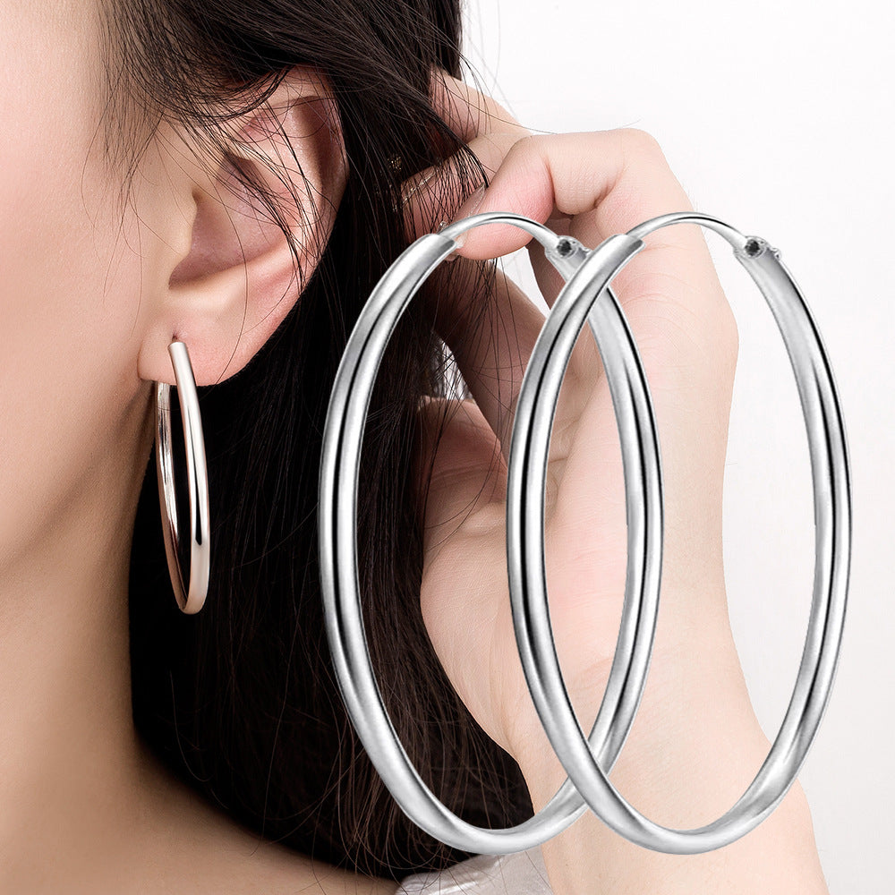 High-end Stud Earrings Bold And Exaggerated European-American Style