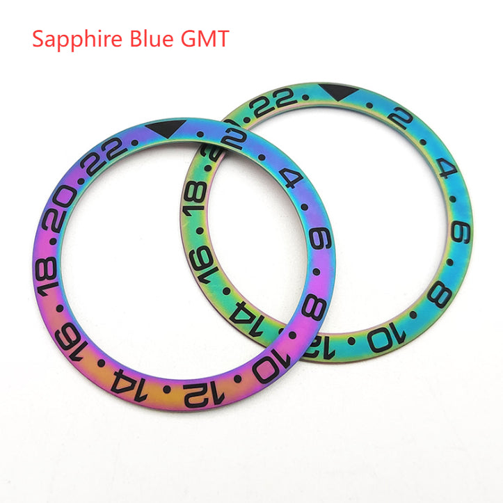 Colored Watch Accessory Ceramic Bezel Outer Ring Of The Case