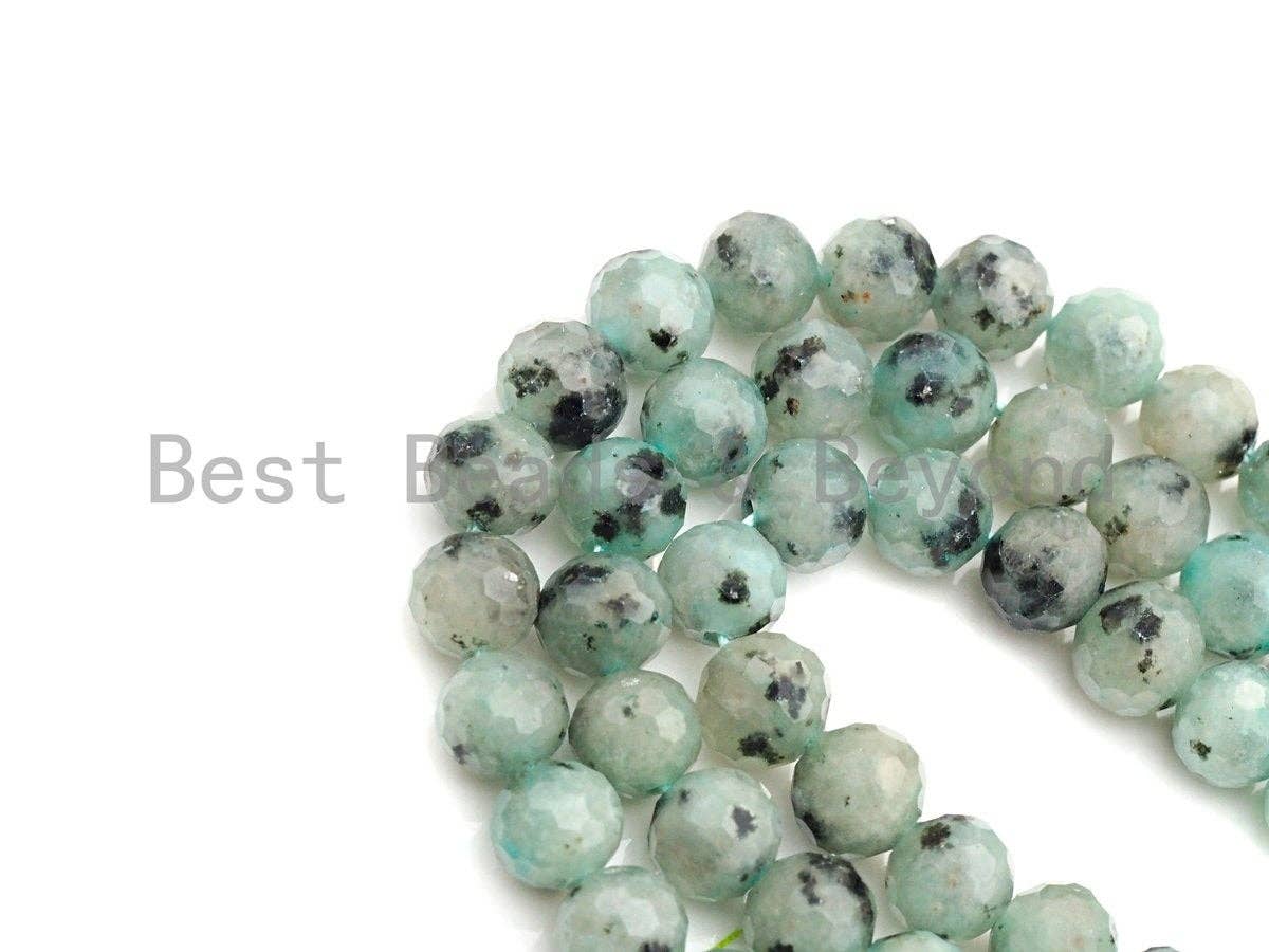 SPECIAL CUT Natural Blue Agate, 6MM/8MM/10MM/12MM, 15.5" Full strand, sku#U645