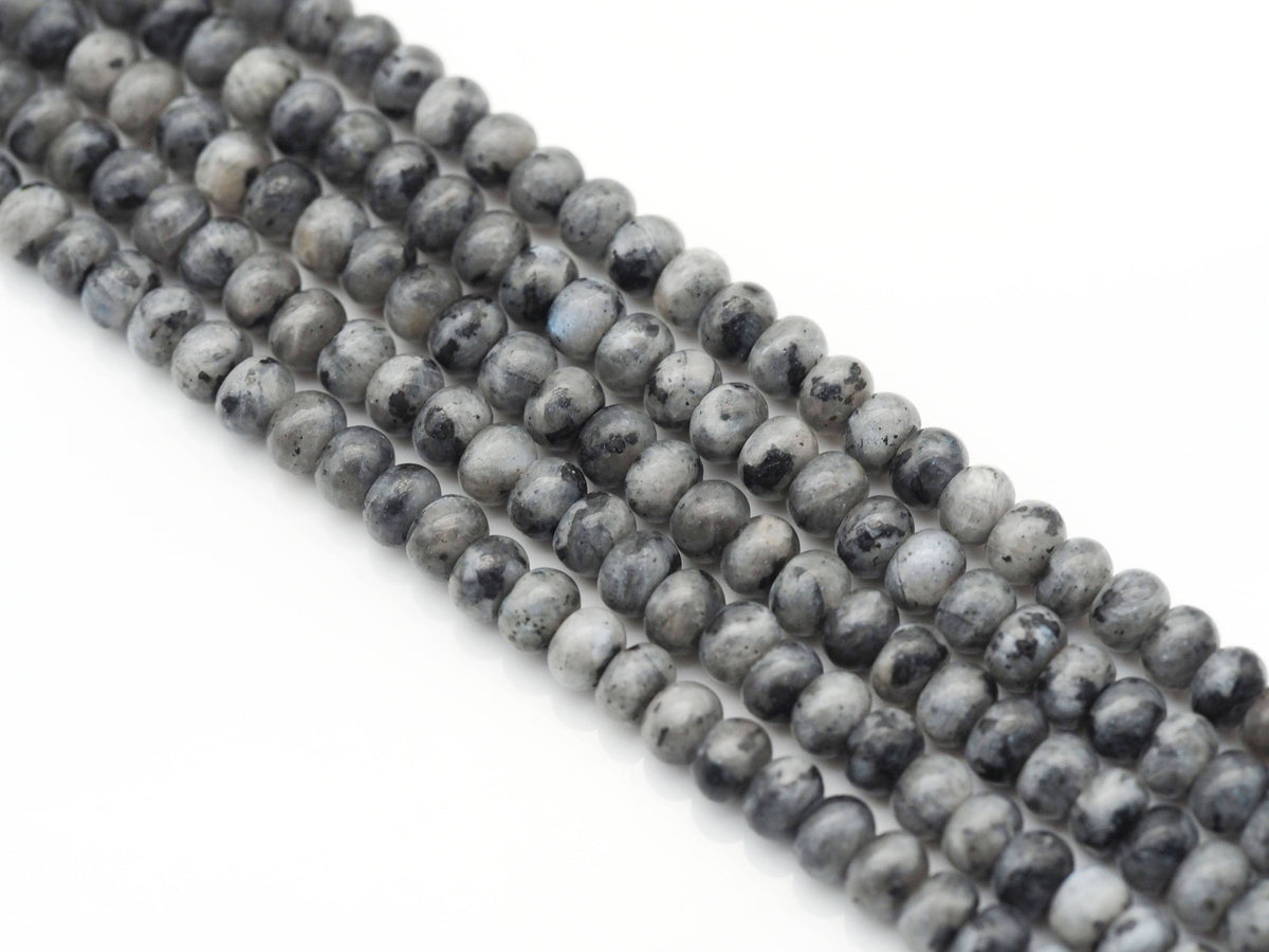 Genuine Lavikite Rondelle Smooth Beads, Sku#U1422