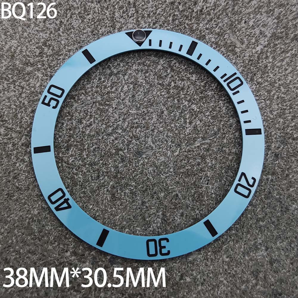 Blue Ceramic Bezel With Luminous Markers On The Outer Ring