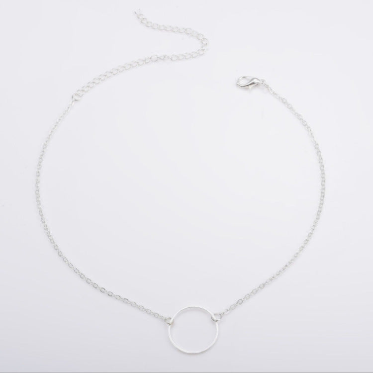 Geometric Metal Circle Women's Bracelet