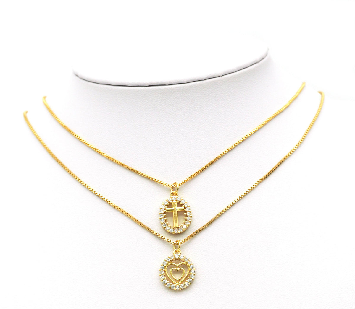 CZ Cross star heart angel smiley face crown starfish Charm, Sku#JL87