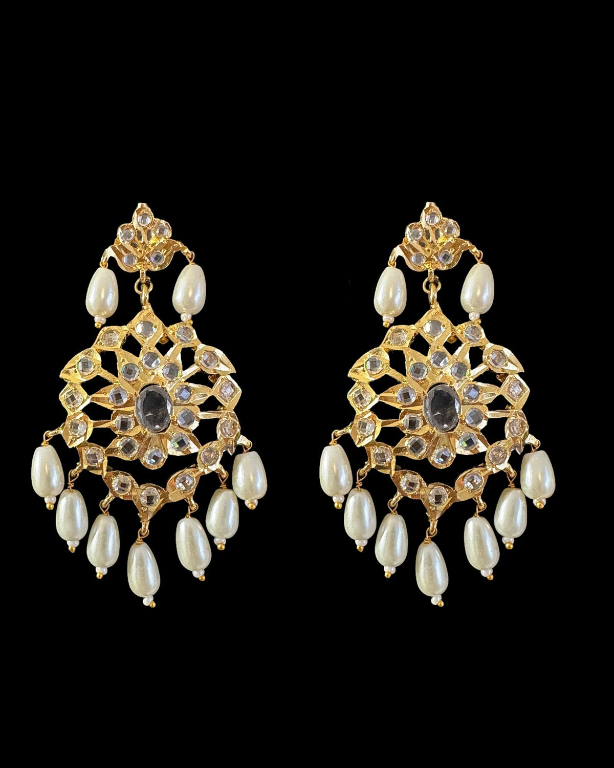 DLN114 Namita rani haar in pearls ( READY TO SHIP )