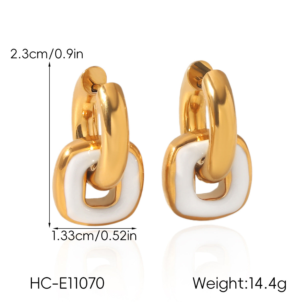 Trendy Fashionable Minimalist Double-ring
