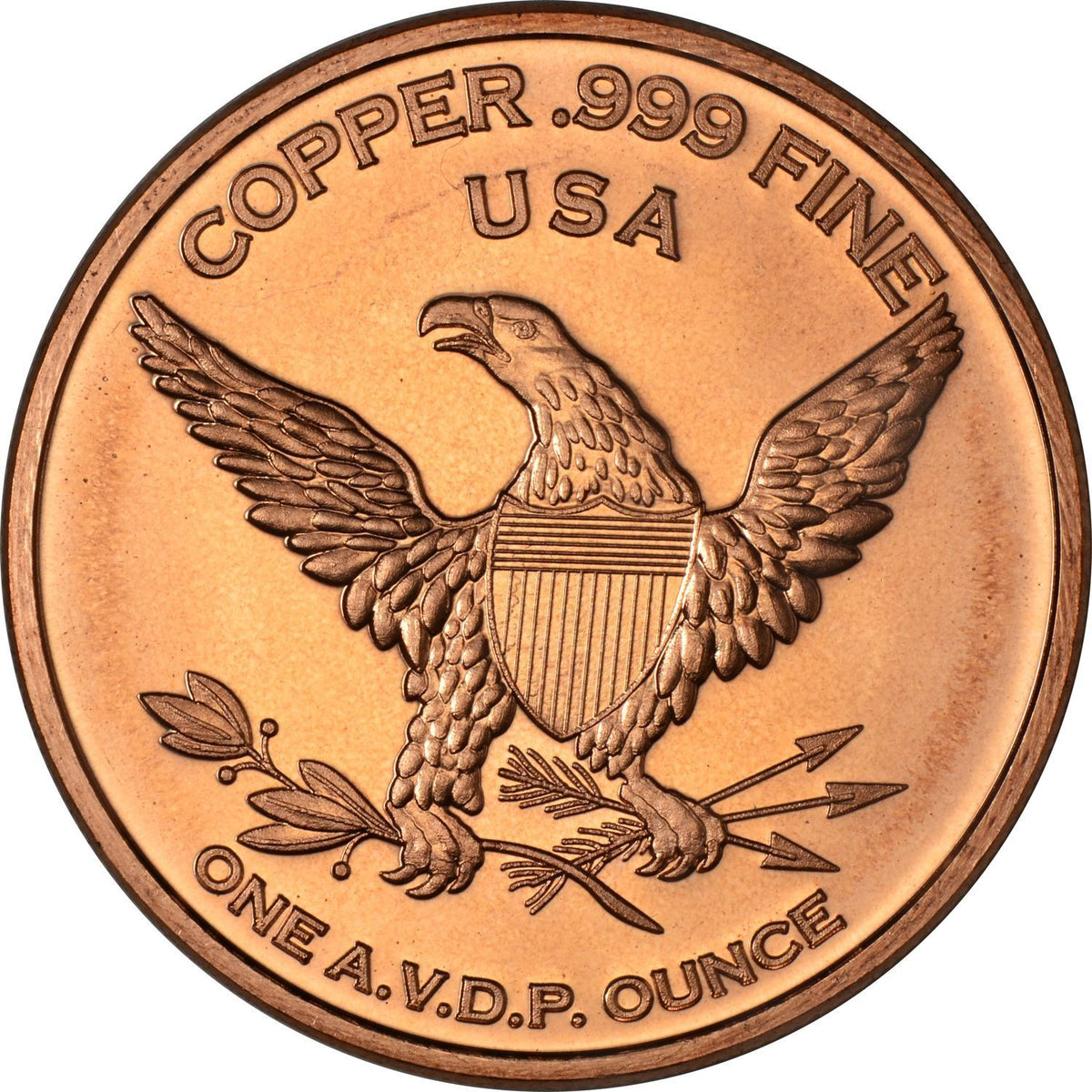 1 oz Copper Round - Unicorn