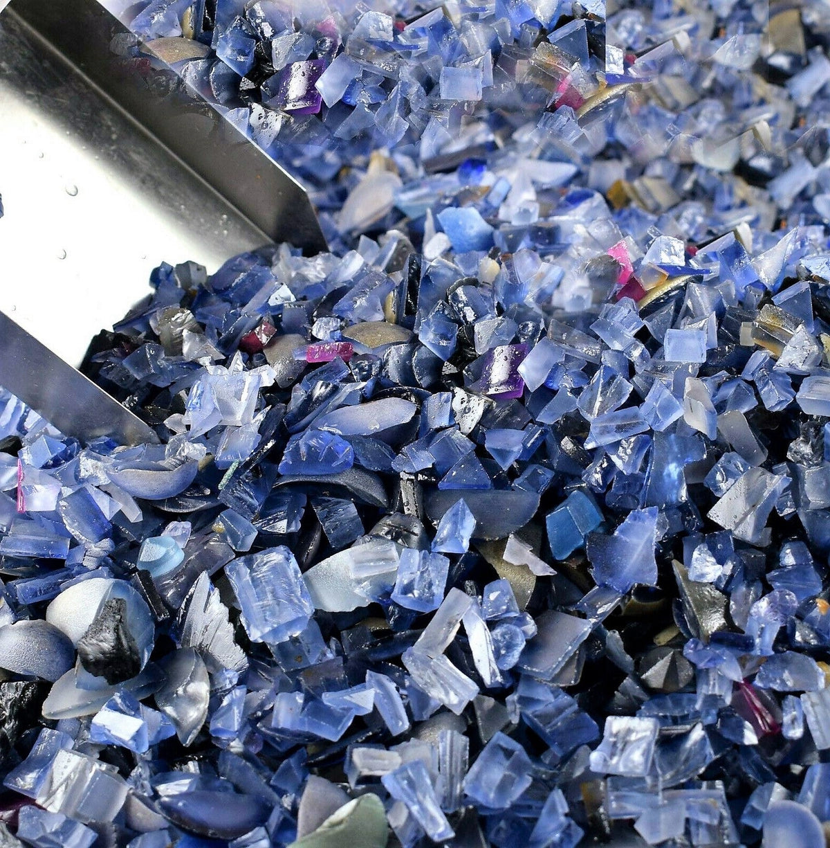 Blue Tourmaline Rough Facet Afghan 20 Carat Gem Bulk Lot