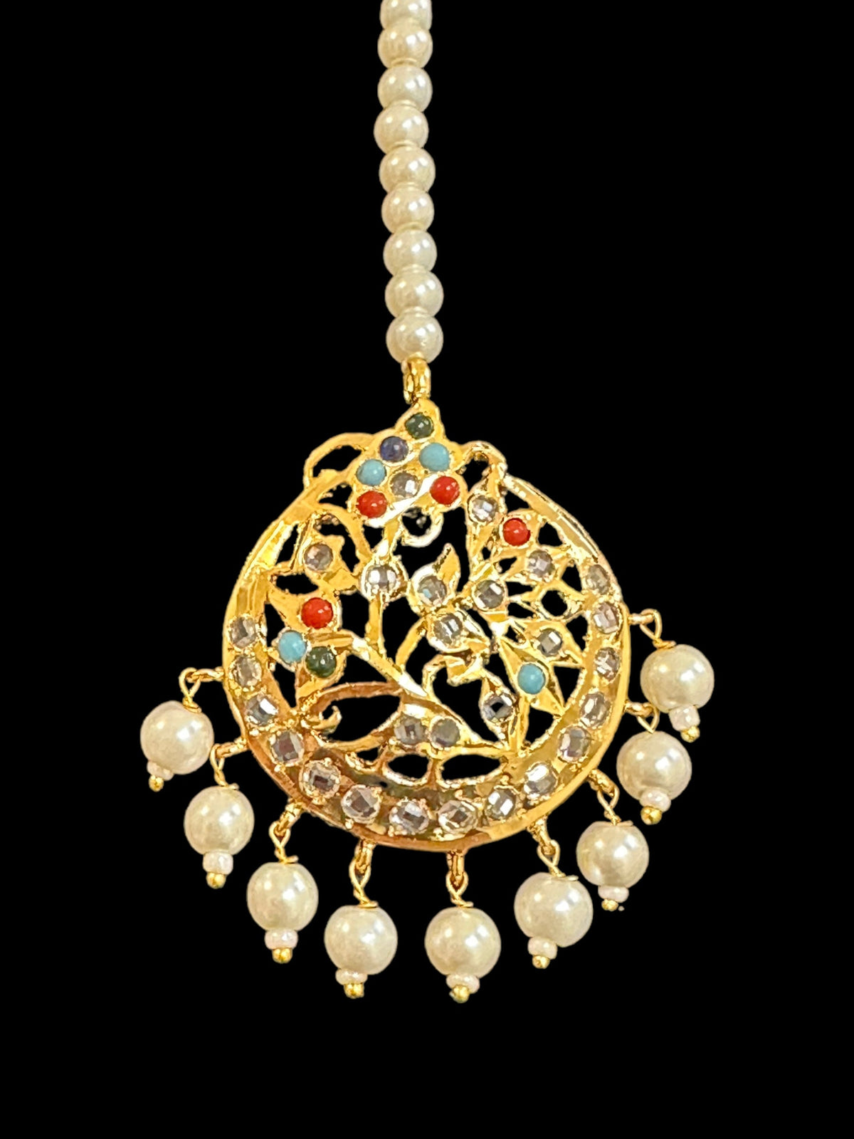 DJTK152 Sarah tika in navratan (READY TO SHIP )