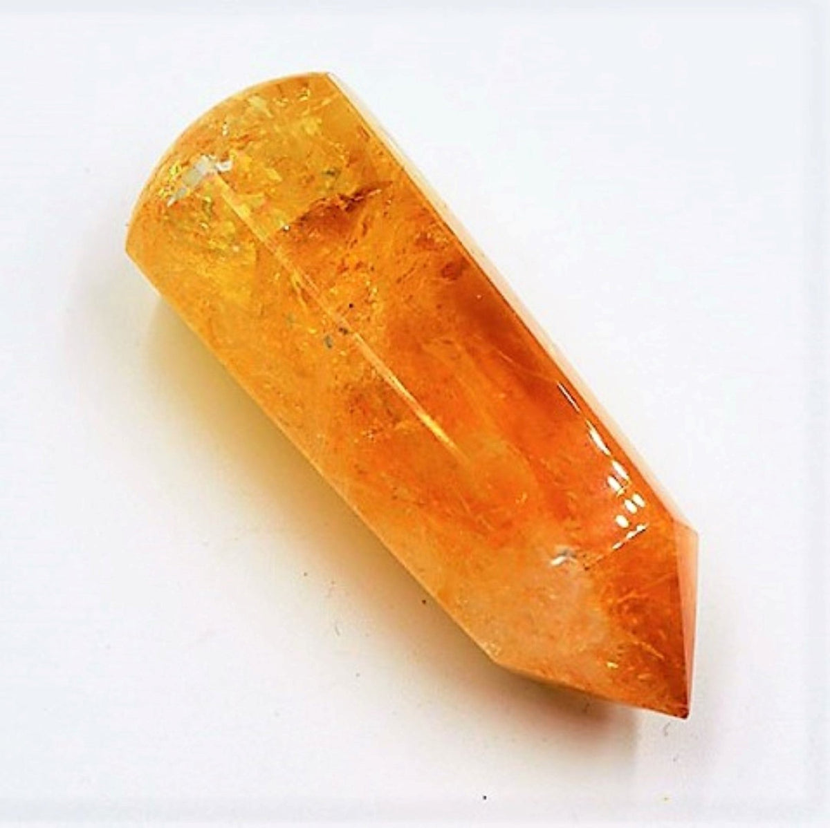 Citrine Crystal Obelisk Gem Single Terminated California Wand