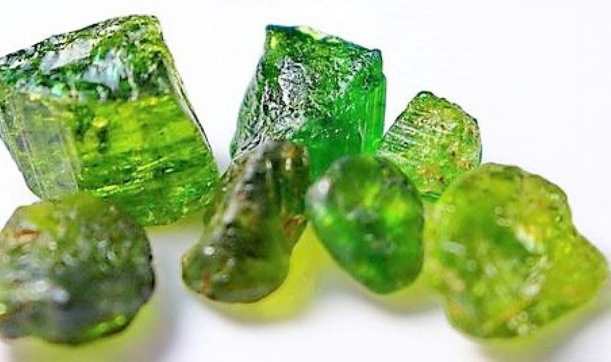 Green Tourmaline Rough Facet Mali 2 Carat Gem