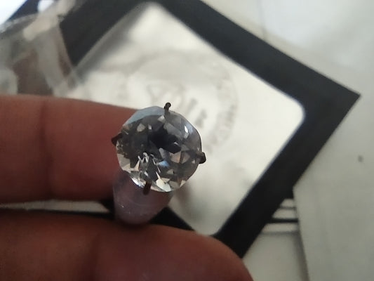 * Early Era 2ct Strass Gemstone Certified Gemological Institue of America G.I.A. *