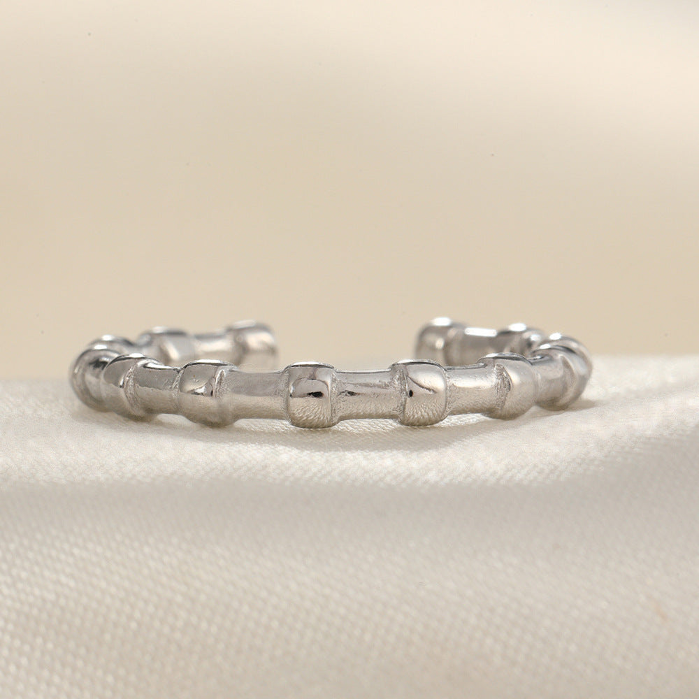 Women's Steel Good-looking Open Fashion Trendy Light Rings