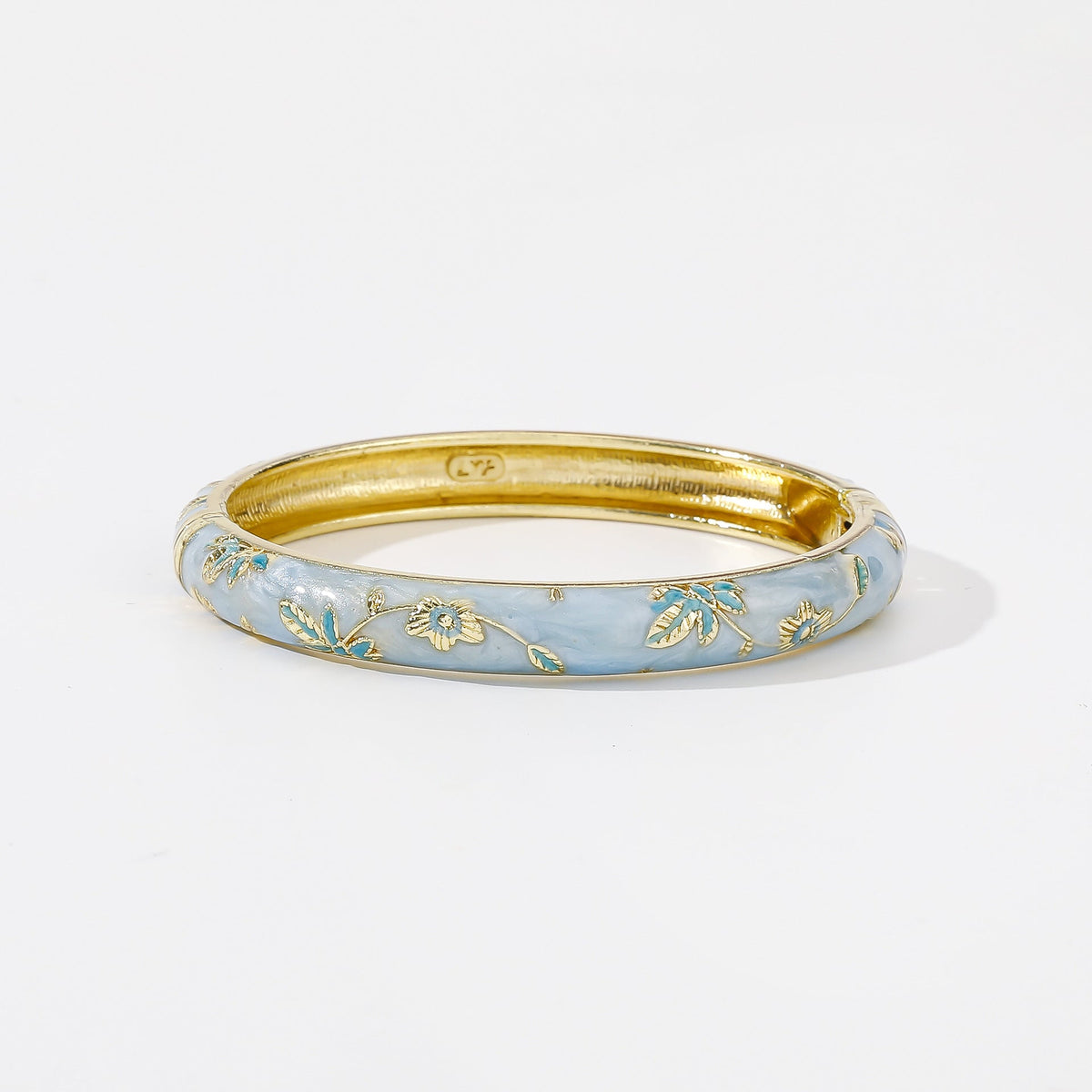 Old Zinc Alloy Imperial Palace Tourist Souvenir Enamel Bracelets