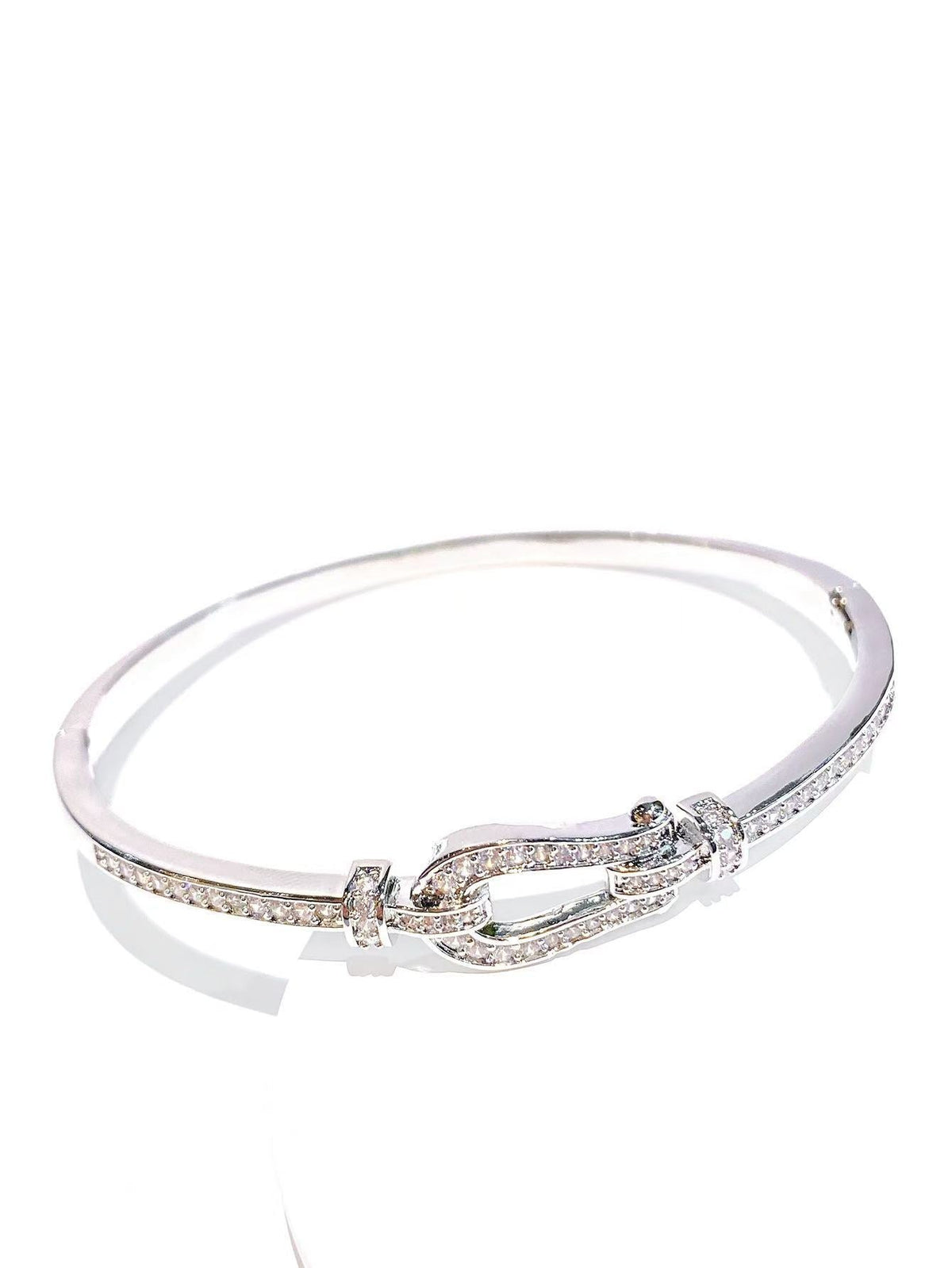 Vachette Clasp Full Diamond Gold Plated Temperament Bracelets