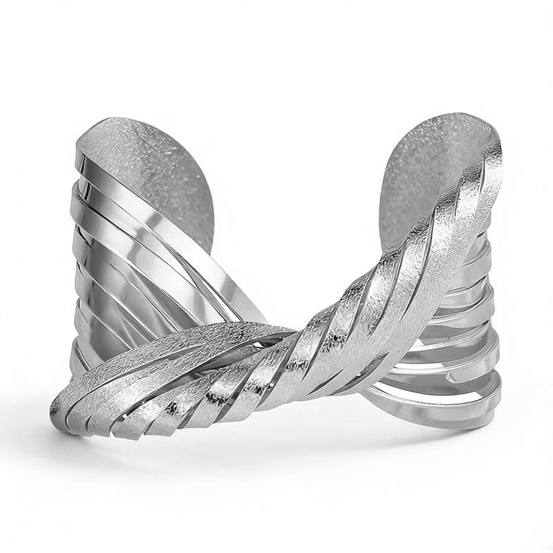 Open Irregular Twisted Fashion Personality Style Bracelet