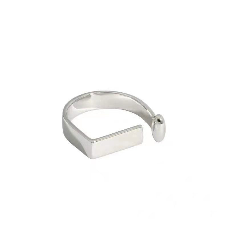 Personalized Fence Female Trendy Niche Advanced Design Sweet Cool Index Ring