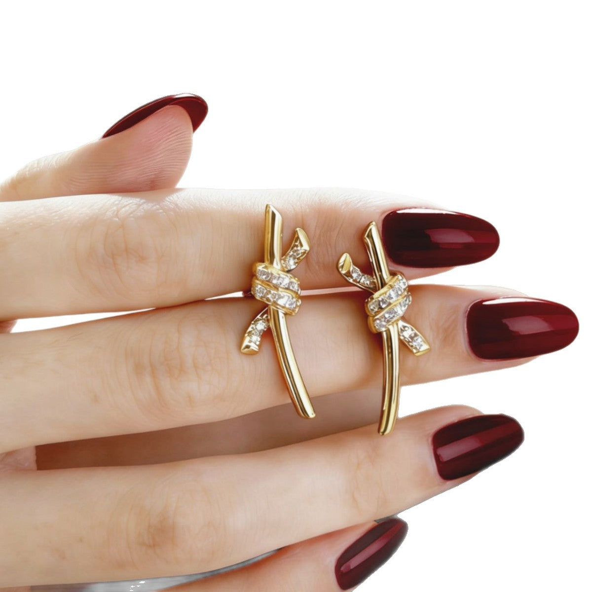 Hitches Butterfly Light Luxury Gold Fashion Rings
