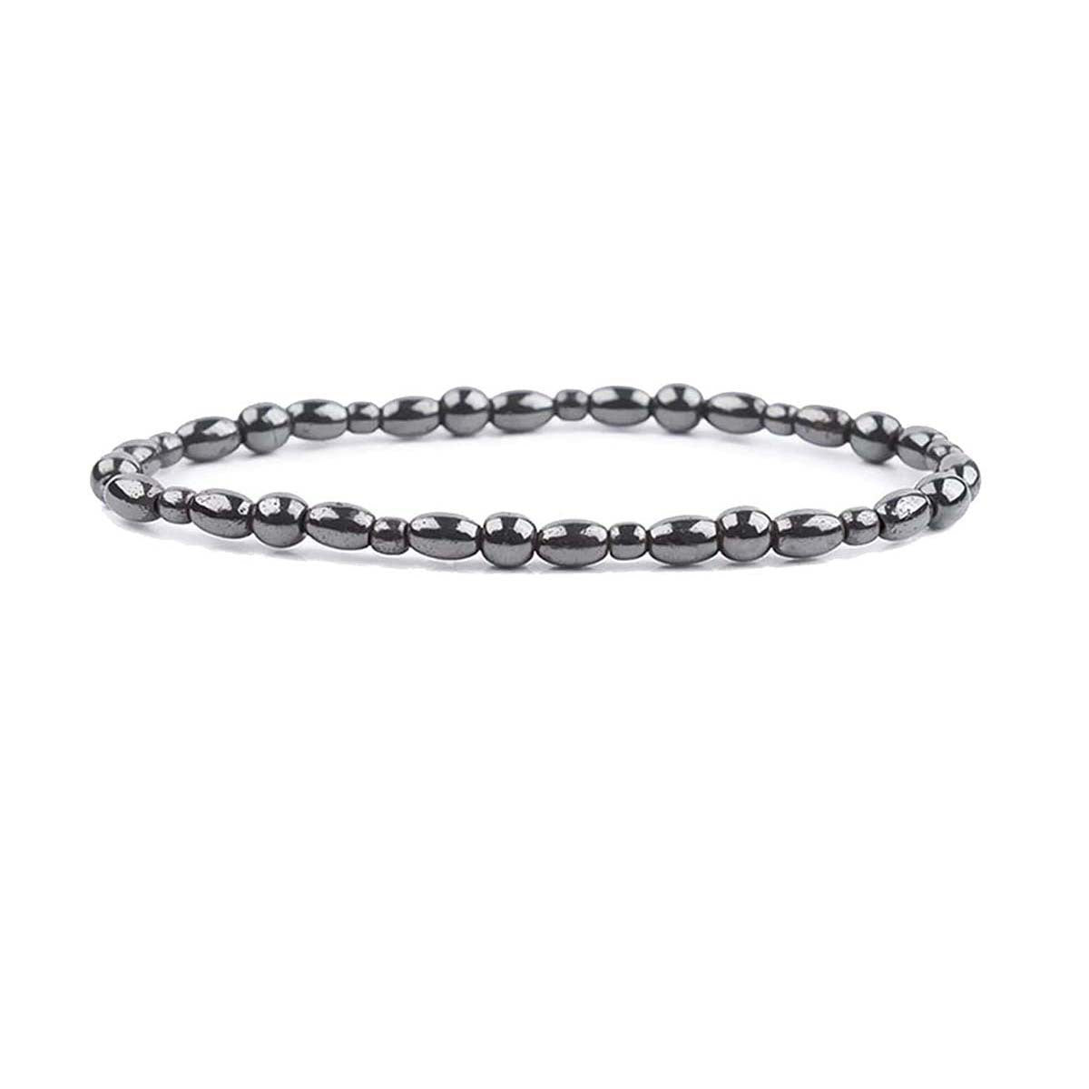 Women's Yoga Magnet Natural Stone Haematite Bracelet