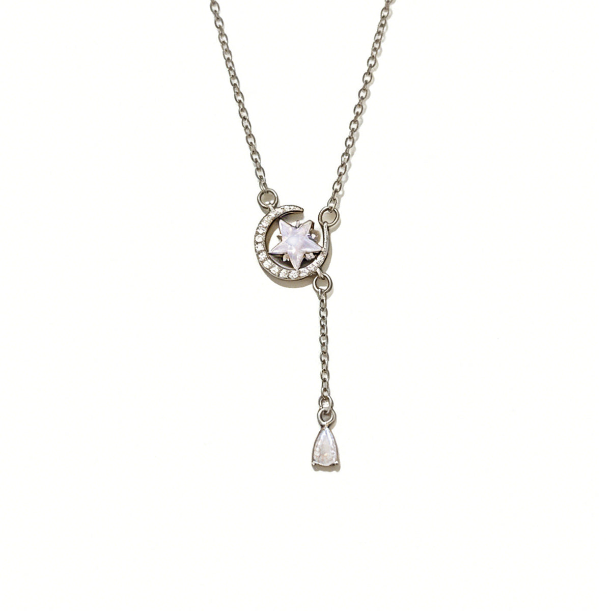 Women's Star Moon Asterism Zircon High-grade Sense Niche Fashion Necklaces