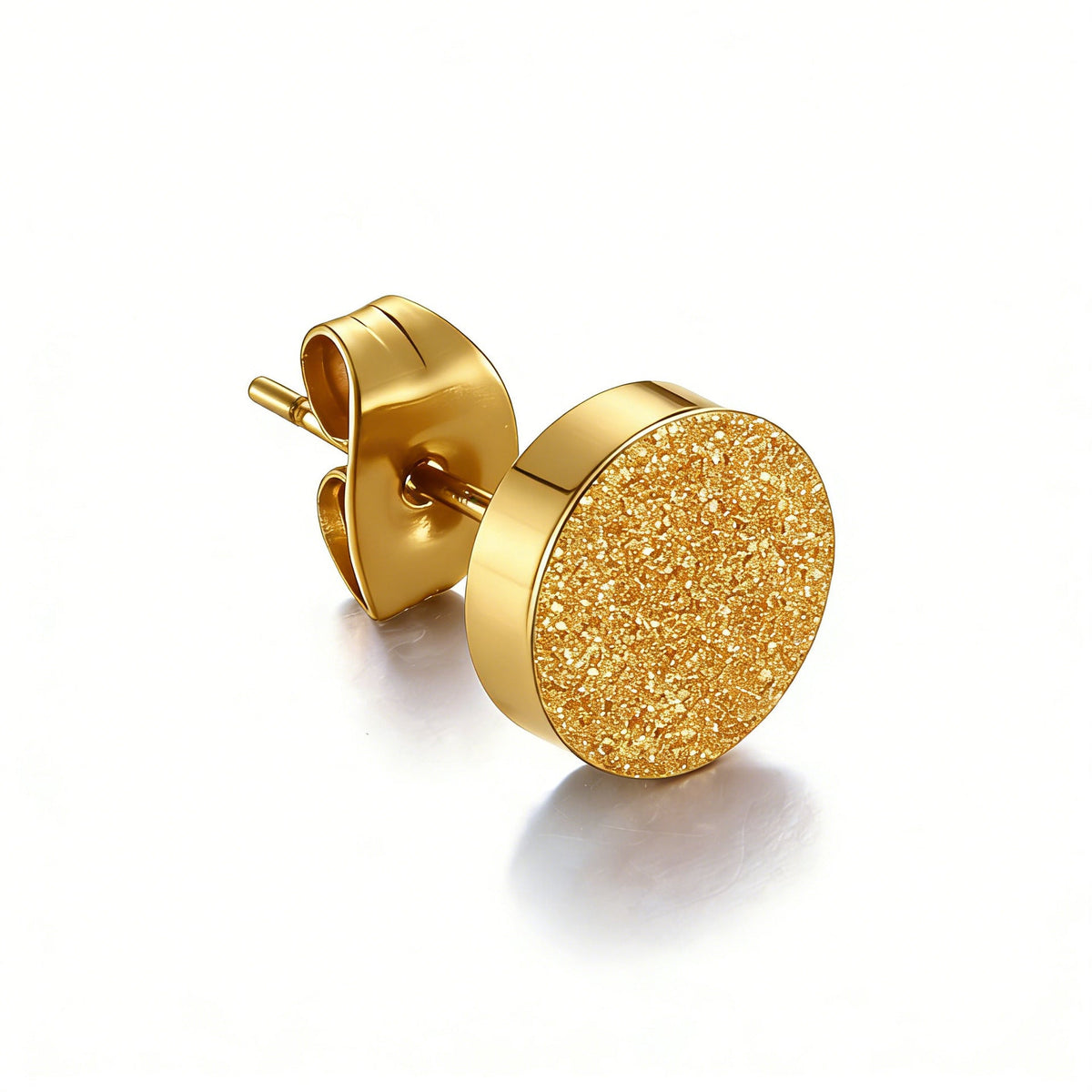 Women's & Men's Style Titanium Steel Pearl Sand For Design High-grade Rings