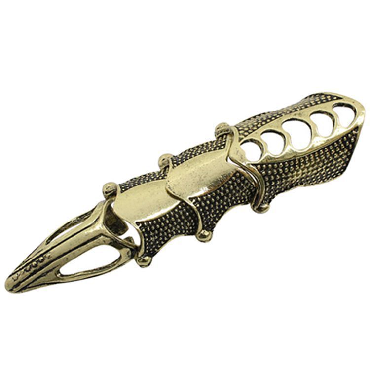 Fashion Personality Punk Skull Hand Bone Five Finger Adjustable Integrated Bracelet