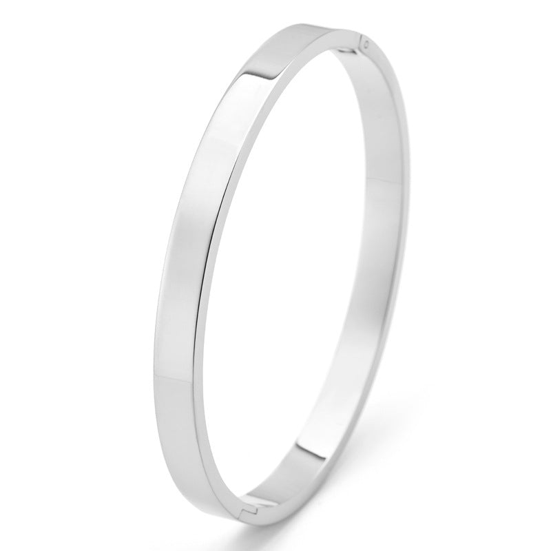 Women's Titanium Steel Light Body Simple Fashion Stainless Bracelet