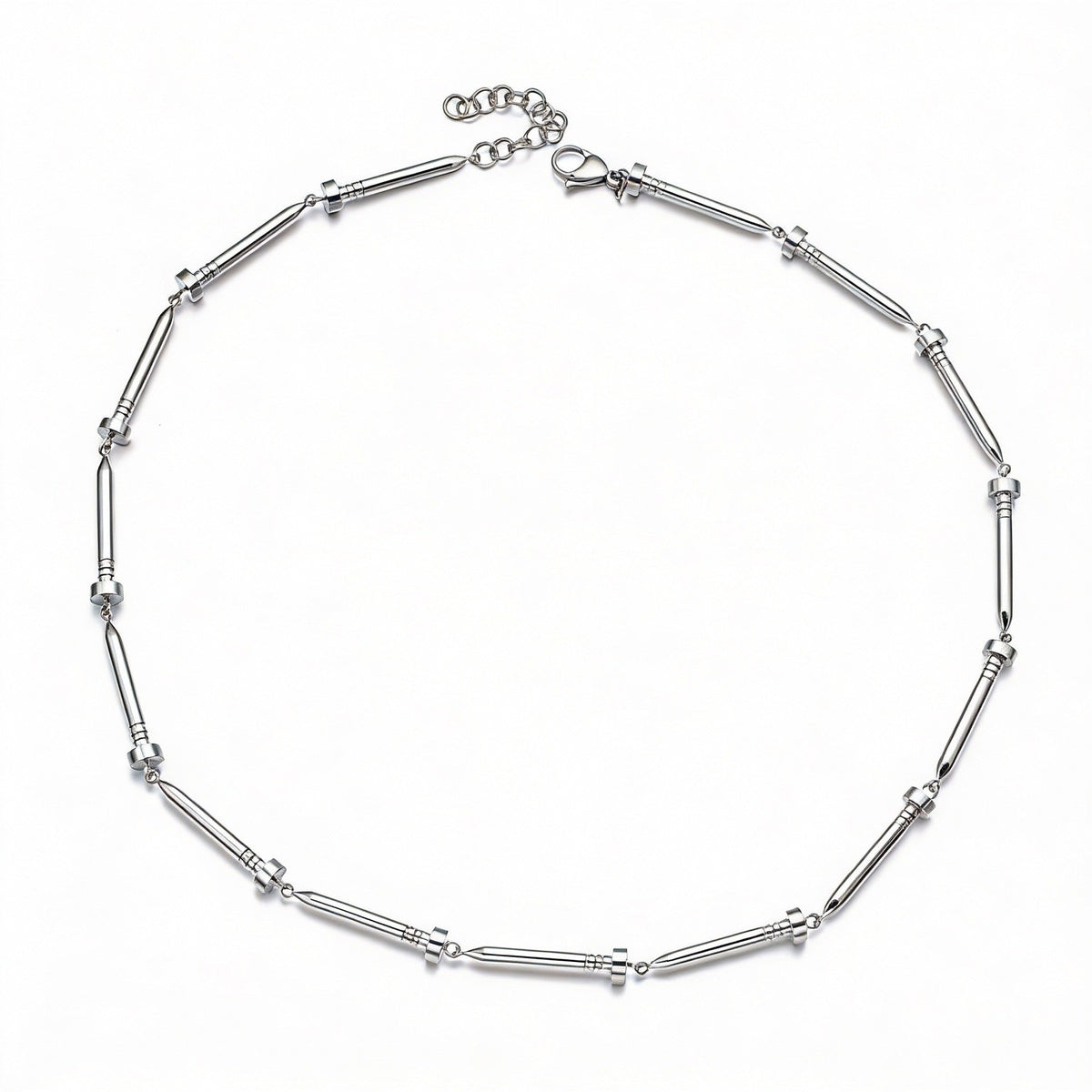 Wind Design Stainless Steel Nail With Natural Bracelet