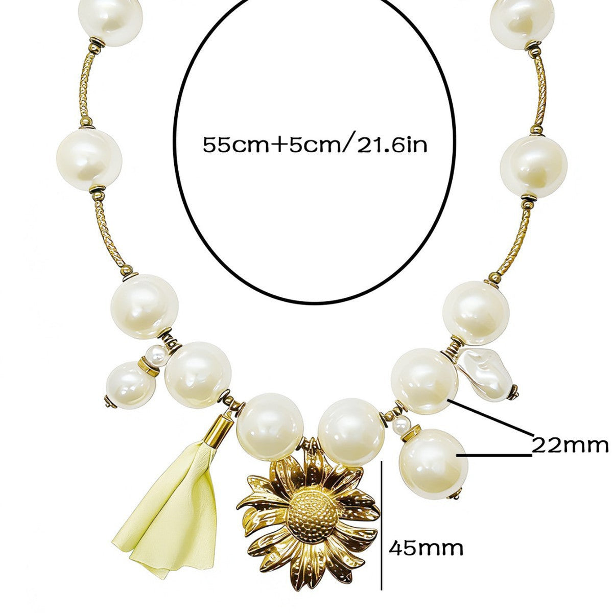 Steel Flower High-grade Light Luxury Clavicle Pendants