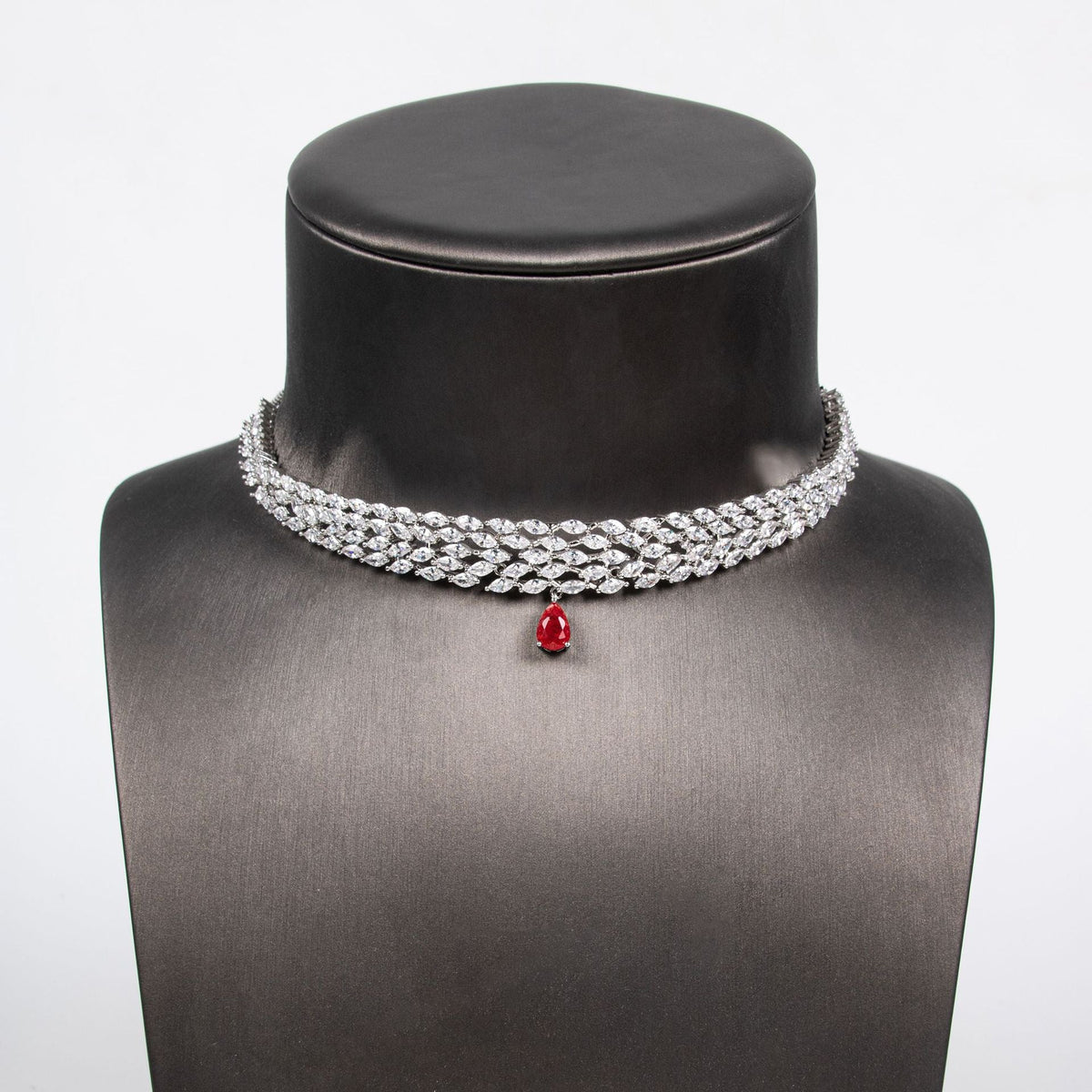 Pretty Beauty Zircon Bridal Christmas Wedding Jewelry Set