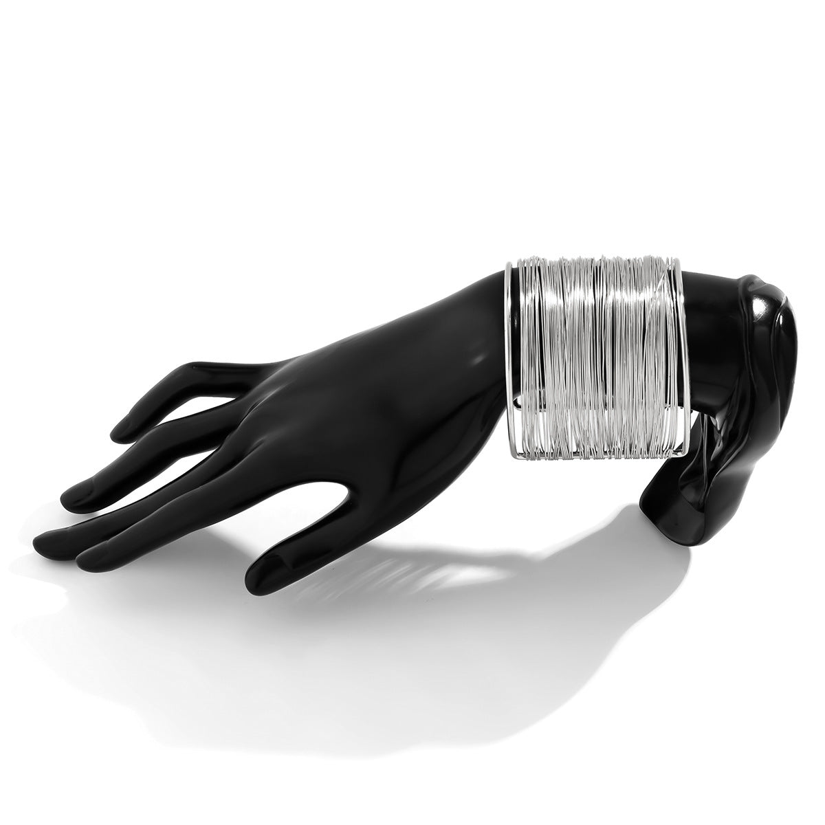 Women's Brushed Open Electroplated Personality Sweet Cool Style Bracelets