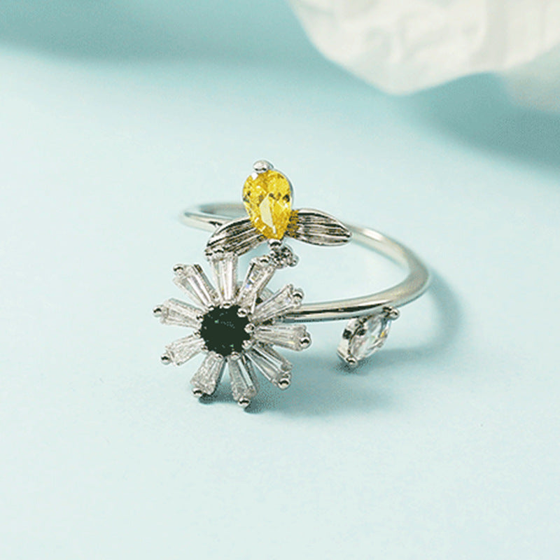 Adjustable Opening Personality Simple Fashionmonger Female Ring