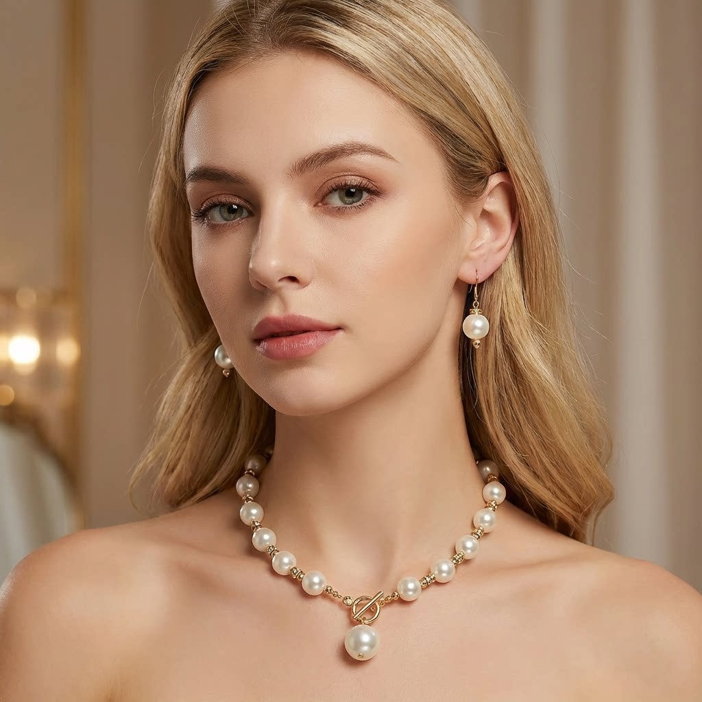 Exquisite Elegant Retro Shaped Baroque Pearl Korean Style Rings