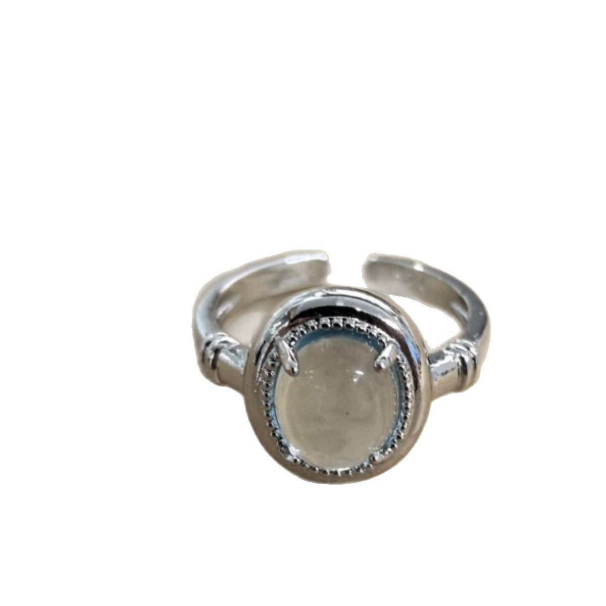 Women's Korean Niche Design Retro Ghost Style Simple Fashionable Inlaid Rings