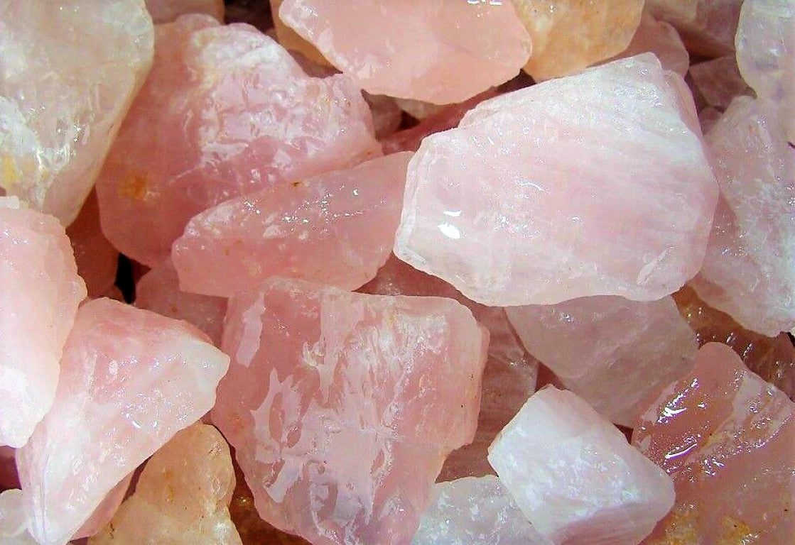 Rose Pink Amethyst Rough Facet Brazil Natural 500 Carats Bulk Lot