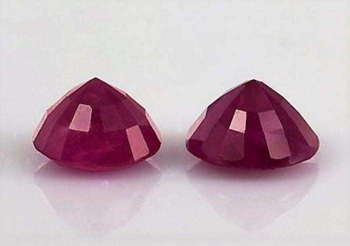 Ruby Round Cut 12mm 6 Carat Cloudy Pakistan Hunza Gem