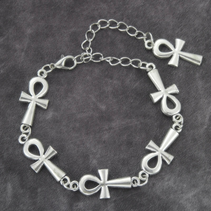 Fashion Personalized Gothic Cross Bracelet for Men Women Vintage Hip Hop Rock Party Gift European and American trends