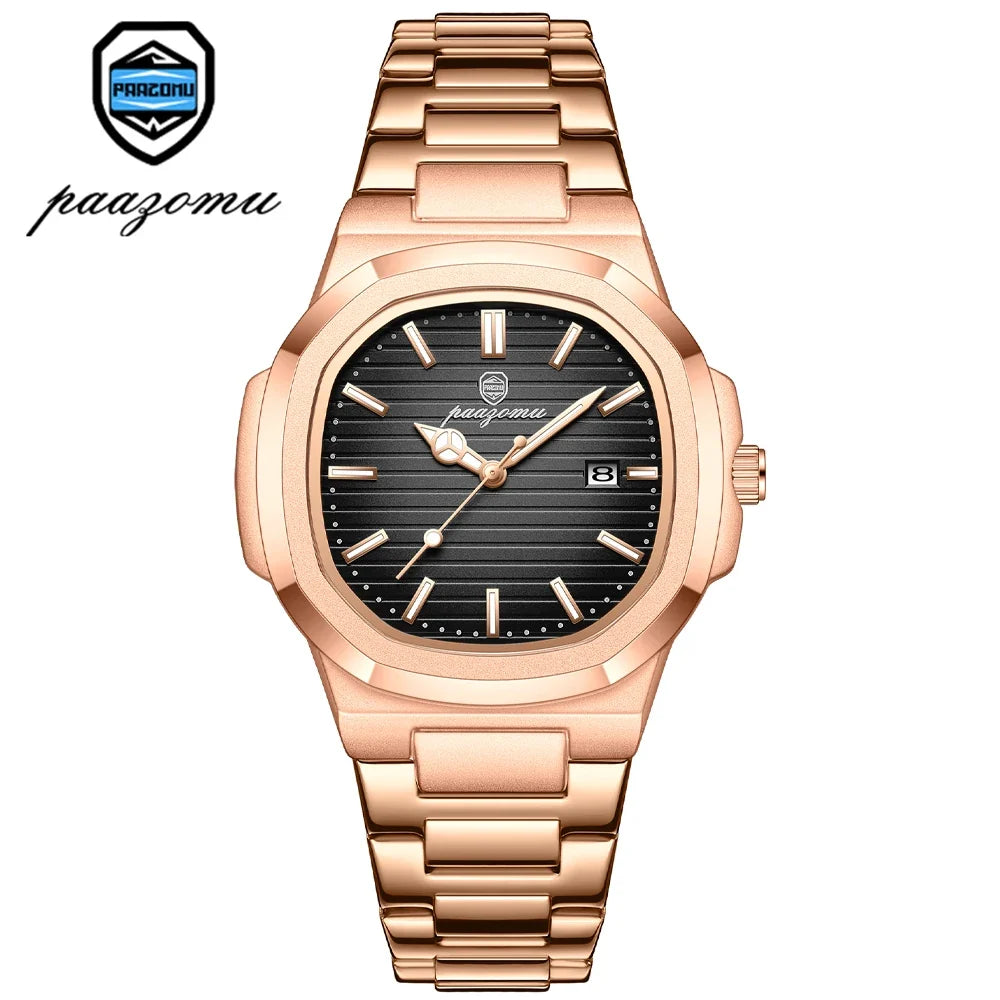 2026 New Men Watch Quartz Waterproof Male Clock Business Watch Mens Watches Top Brand Luxury Watch Men Chronograph reloj hombre