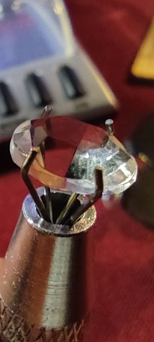 * 1.5ct+ GIA Certified D IF Oval Strass Gemstone Simulated Diamond Laser Inscribed *