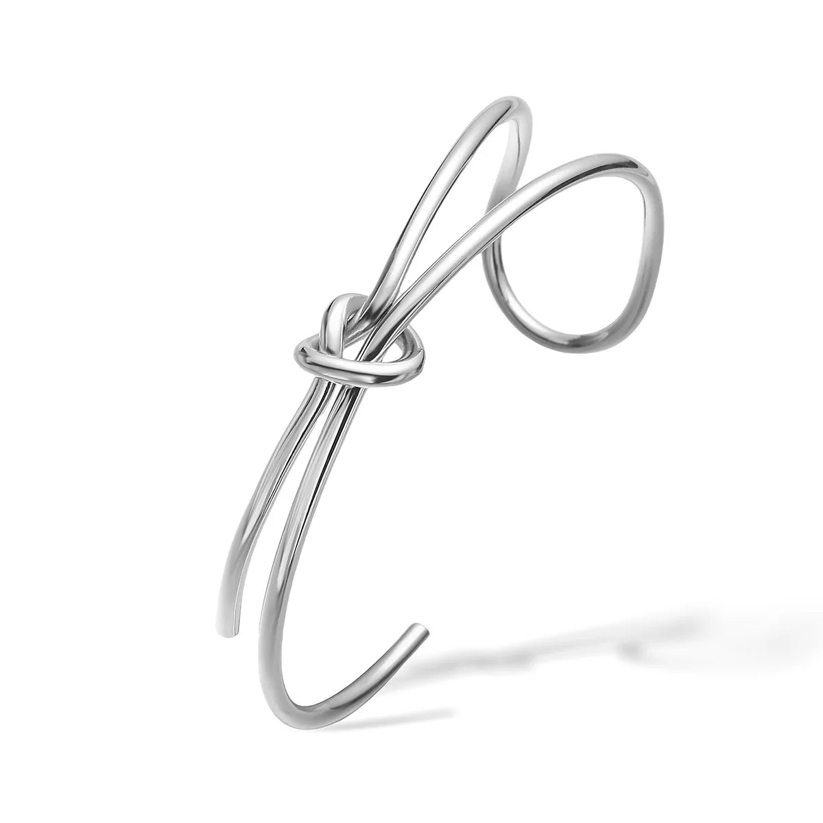 NEWBUY Hot Sale HigH Quality Gold/Silver Color Heart Bangles For Women Stainless Steel Party Jewelry