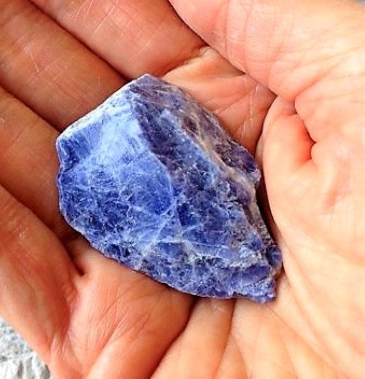 Sodalite Rough Facet Blue Canada Natural 500 Carats Bulk Lot