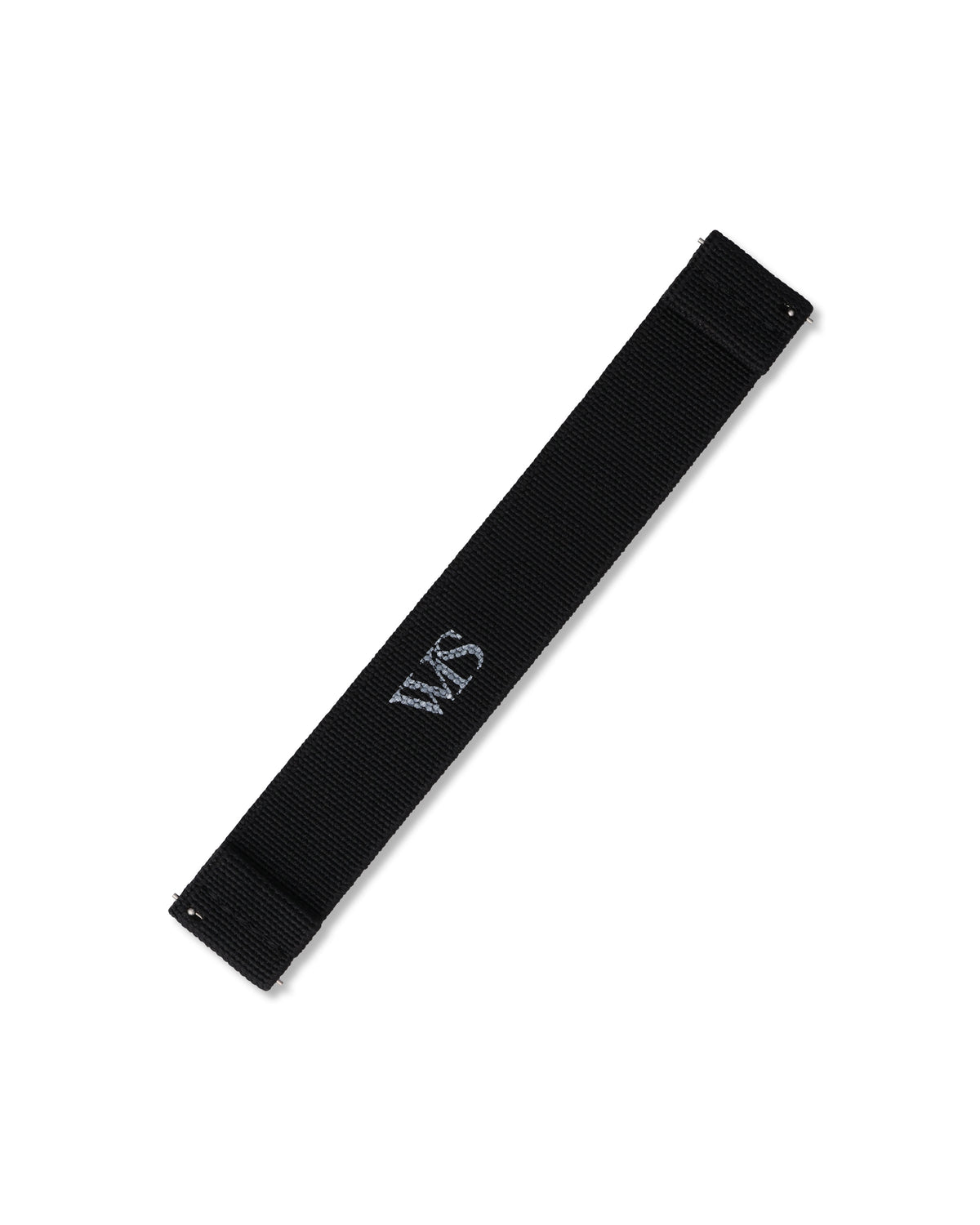 Tuxedo Black Elastic Watch Strap 22mm