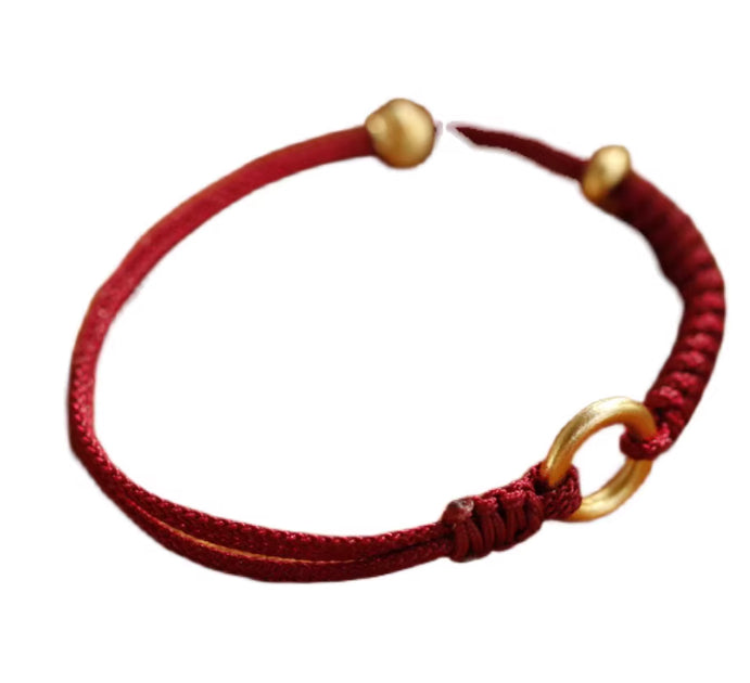 Summer Color Ornament Gallery Original Tossing Beads Finished Red String Handmade Hand Chain